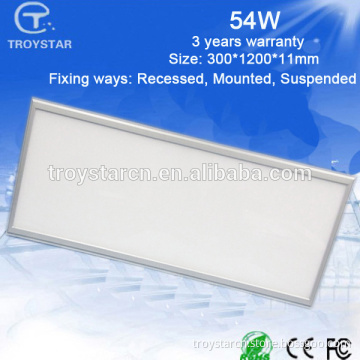 Wholesale Epistar smd 2832 54w 600*1200mm led panel light housing with aluminium profile led panel frame for office area